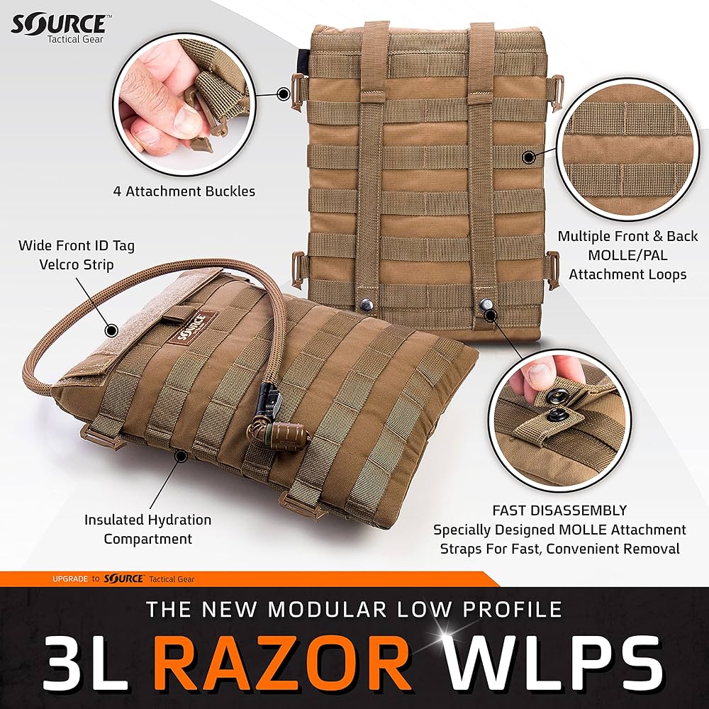 定価4万　サバゲー SOURCE 〔ソース バガボンド〕WLPSリザーバー3L 楽天市場】ソース タクティカルギア WLPSリザーバー 3L